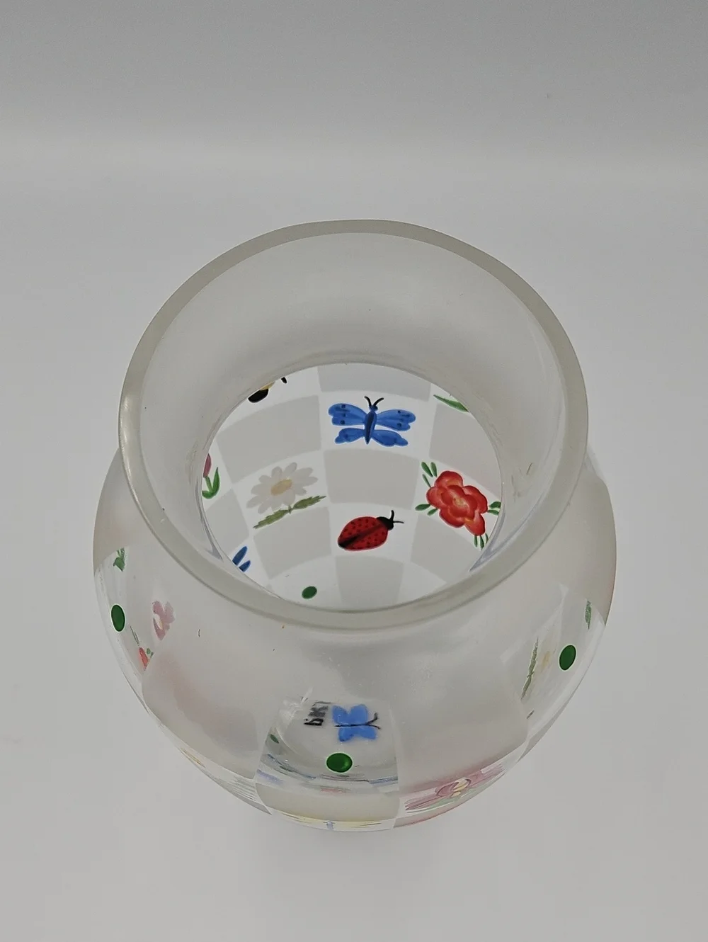 Vintage Handpainted Vase